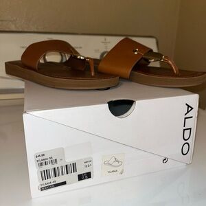 Aldo Chocolate Brown Sandals